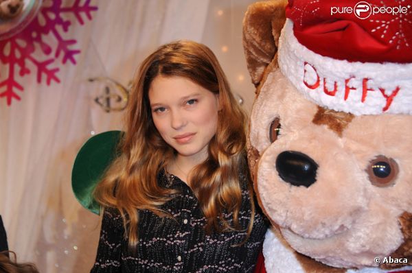 Léa Seydoux, le 5 novembre 2011 à Marne-la-vallée.
