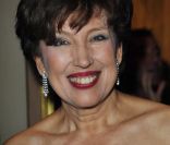 Roselyne Bachelot, radieuse, assiste au dîner de gala de l'association Action Innoncence, le 24 novembre 2011, au Ritz Paris.