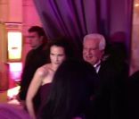 Arrivée de l'actrice Andie Macdowell au Bal des débutantes le 26 novembre 2011 à Paris 