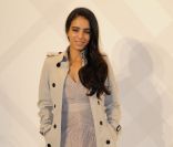 Hafsia Herzi à la soirée Burberry organisée à l'Ambassade de Grande-Bretagne à Paris le 1er décembre 2011