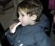 Le petit prince Henrik le 1er décembre 2011 au château de Schackenborg au Danemark pour allumer les illuminations de Noël