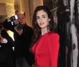 Paz Vega lors de la présentation du calendrier de la marque Lambertz pour lequel elle pose, à Berlin le 2 décembre 2011