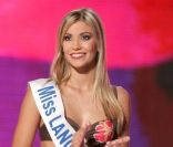 Alexandra Rosenfeld (Miss France 2006) lors de son sacre en décembre 2005