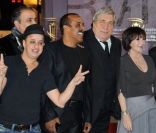 Jean-Pierre Castaldi, Danièle Evenou et Booder lors du 11ème festival du film de Marrakech le 5 décembre 2011