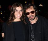 Arrivée de Carine Roitfeld et Olivier Zahm au défilé Chanel Paris-Bombay le 6 décembre 2011