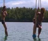 Teheiura, Laurent et Martin dans Koh Lanta 11, vendredi 9 décembre 2011 sur TF1
