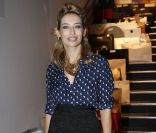 Alexandra Golovanoff lors du dîner de charité organisé à l'espace Pierre Cardin à Paris le 10 décembre 2011