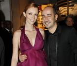 Audrey Marnay lors du dîner de charité organisé à l'espace Pierre Cardin à Paris le 10 décembre 2011