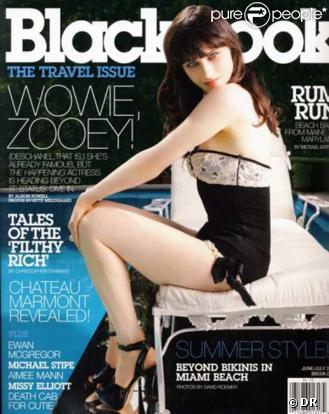Zooey Deschanel pose pour le magazine BlackBook