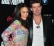 Paula Patton et Robin Thicke à l'avant-première de Mission : Impossible - Protocole Fantôme à New York, le 19 décembre 2011. 