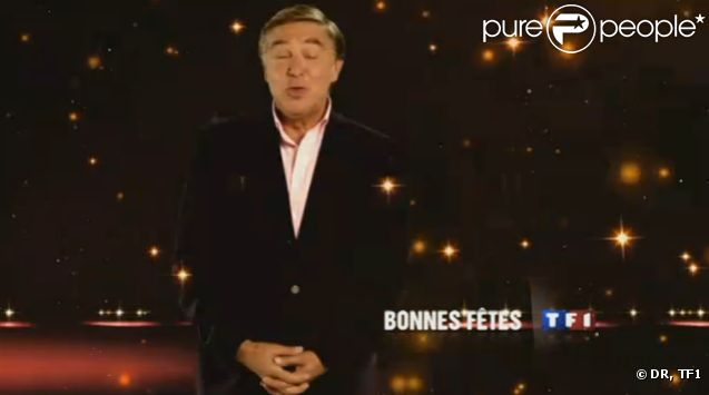 Jean-Pierre Foucault, animateur de TF1, souhaite un joyeux Noël aux Français