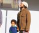 Ziggy Marley et l'adorable Gideon, à Los Angeles, le 20 décembre 2011.