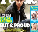 La fausse couverture de People Magazine annonçant le faux coming out de Taylor Lautner 