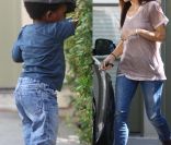Sandra Bullock et son craquant fils Louis en Octobre 2011