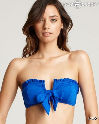 La sexy Michelle Vawer nous donne des envies d'été avec la collection bain de Bloomingdales