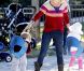 Ali Larter au parc avec son fils Theodore. Une maman-poule radieuse. Le 3 janvier à Los Angeles