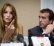 Jade Foret et Arnaud Lagardère le 17 octobre 2011 à Bruxelles