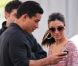 Mario Lopez, sa copine Courtney Mazza et leur fille Gia, le 1er novembre 2011 à Los Angeles
