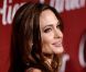 Angelina Jolie, portant une robe Elie Saab, lors du festival de cinéma de Palm Springs à Los Angeles le 7 janvier 2012