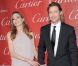 Angelina Jolie et Brad Pitt lors du festival de cinéma de Palm Springs à Los Angeles le 7 janvier 2012