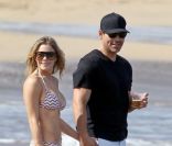 LeAnn Rimes et Eddie Cibrian, à Hawaï, le samedi 7 janvier 2012.