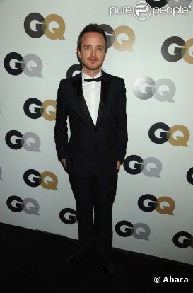 Aaron Paul à Los Angeles, le 17 novembre 2011. 