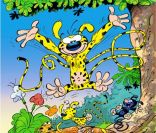 Le Marsupilami, étrange création d'André Franquin.