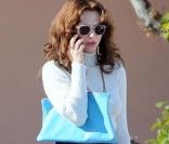 Amanda Seyfried sur le tournage de Lovelace, à Los Angeles le 6 janvier 2012.