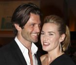 Kate Winslet et son ex Louis Dowler à Madrid, le 20 septembre 2010.<br />