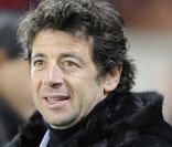 Patrick Bruel au Parc des Princes pour le match PSG/Toulouse, le 14 janvier 2012.