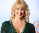 Laura Dern aux Golden Globes à Los Angeles, le 15 janvier 2012.