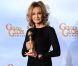 Jessica Lange aux Golden Globes à Los Angeles, le 15 janvier 2012.