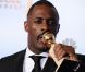Idris Elba aux Golden Globes à Los Angeles, le 15 janvier 2012.