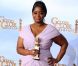 Octavia Spencer aux Golden Globes à Los Angeles, le 15 janvier 2012.