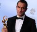 Jean Dujardin, meilleur acteur pour The Artist aux Golden Globes à Los Angeles, le 15 janvier 2012.