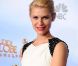 Claire Danes aux Golden Globes à Los Angeles, le 15 janvier 2012.