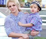 Britney Spears et son fils Jayden James en novembre 2010 