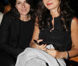 Denise Vilgrain et Caroline Sarkozy lors de la soirée d'avant-première du film L'amour dure trois ans à Paris le 7 janvier 2012