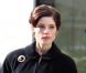 Ashley Greene sur le tournage de la série Pan Am à New York, le 16 janvier 2012