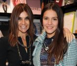 Carine Roitfeld et Margherita Missoni à Milan, le 17 janvier 2012.