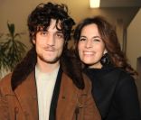 Louis Garrel et Roberta Armani à Milan, le 17 janvier 2012.