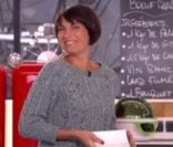 Alessandra Sublet affiche une nouvelle coupe de cheveux trop craquante dans  C à vous  sur France 5 le lundi 9 janvier 2012.