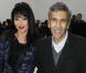 Le réalisateur Rachid Bouchareb et sa compagne ont assisté au défilé Dior Homme automne-hiver 2012/2013 à Paris, le 21 janvier 2012.