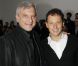 Sidney Toledano et Marc-Olivier Fogiel au défilé Dior Homme automne-hiver 2012/2013 à Paris, le 21 janvier 2012.