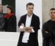 Kris Van Assche en pleine répétition du défilé Dior Homme automne-hiver 2012/2013 à Paris, le 21 janvier 2012.