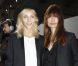 Anja Rubik et Caroline de Maigret à Paris, le 21 janvier 2012.