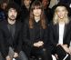 Yarol Poupard, Caroline de Maigret et Anja Rubik assistent au défilé Dior Homme à Paris, le 21 janvier 2012.