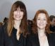 Caroline de Maigret et Audrey Marnay au défilé Dior Homme à Paris, le 21 janvier 2012.