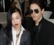 L'ariste Yi Zhou et le chanteur/acteur Jared Leto au défilé Dior Homme à Paris, le 21 janvier 2012.