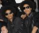 Le duo de danseurs Les Twins au défilé Dior Homme à Paris, le 21 janvier 2012.